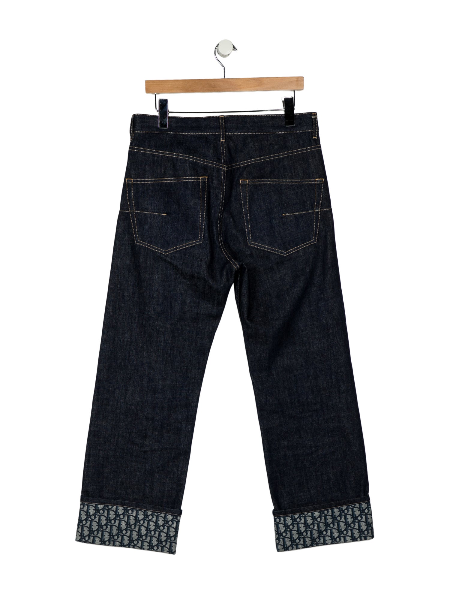 Christian Dior High-Rise Wide Leg Jeans