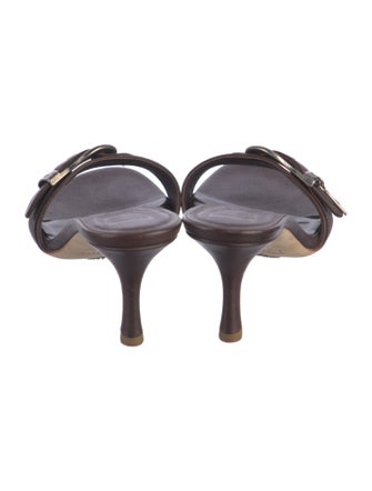 Christian Dior Leather Slides