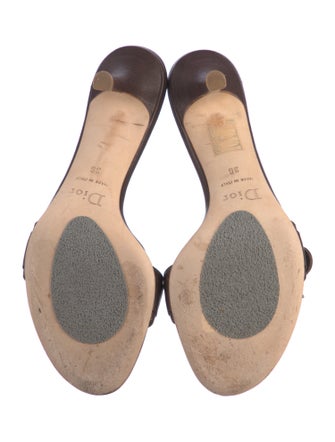 Christian Dior Leather Slides