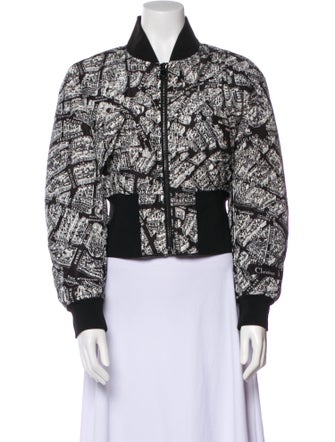 Christian Dior Printed Bomber Jacket