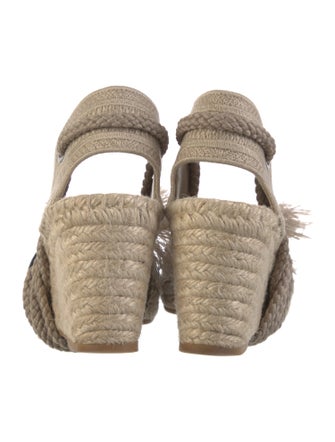 Christian Dior Canvas Printed Espadrilles