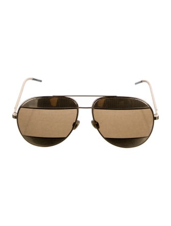 Christian Dior Aviator Mirrored Sunglasses