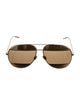 Christian Dior Aviator Mirrored Sunglasses