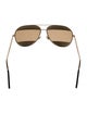 Christian Dior Aviator Mirrored Sunglasses
