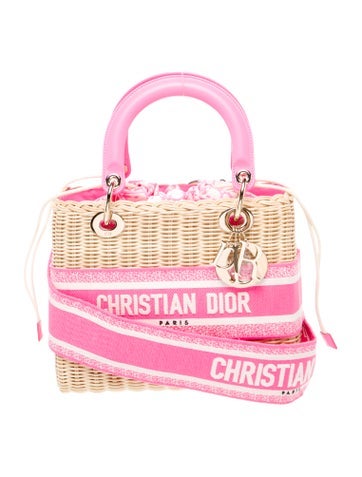 Christian Dior Handle Bags Oblique Jacquard Lady Medium 2022
