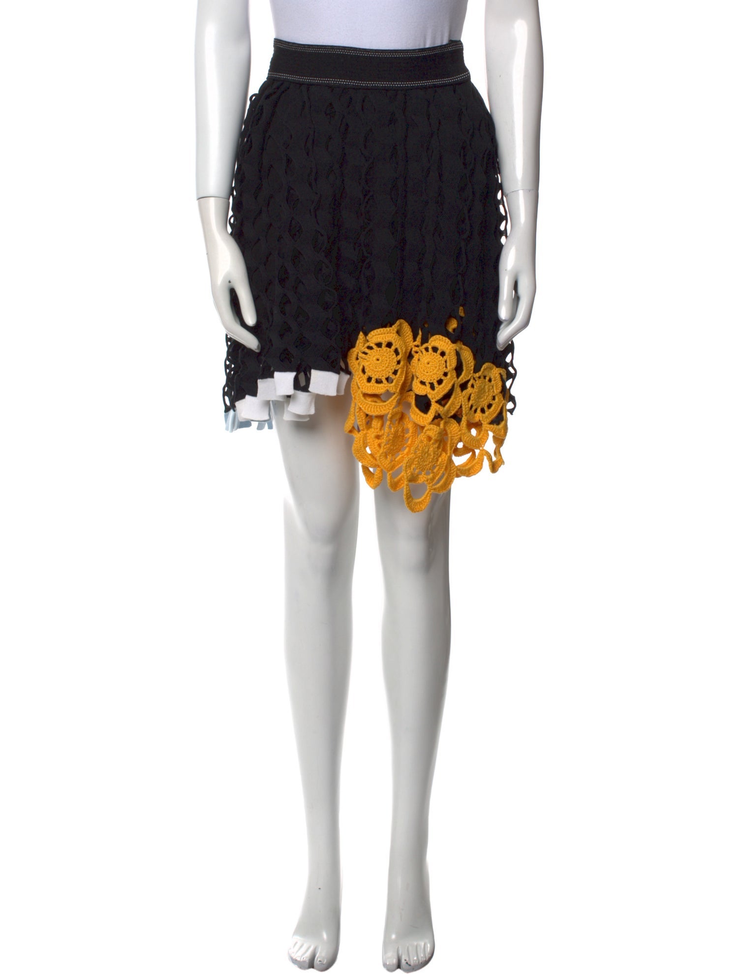 Christian Dior Patterned Knee-Length Skirt