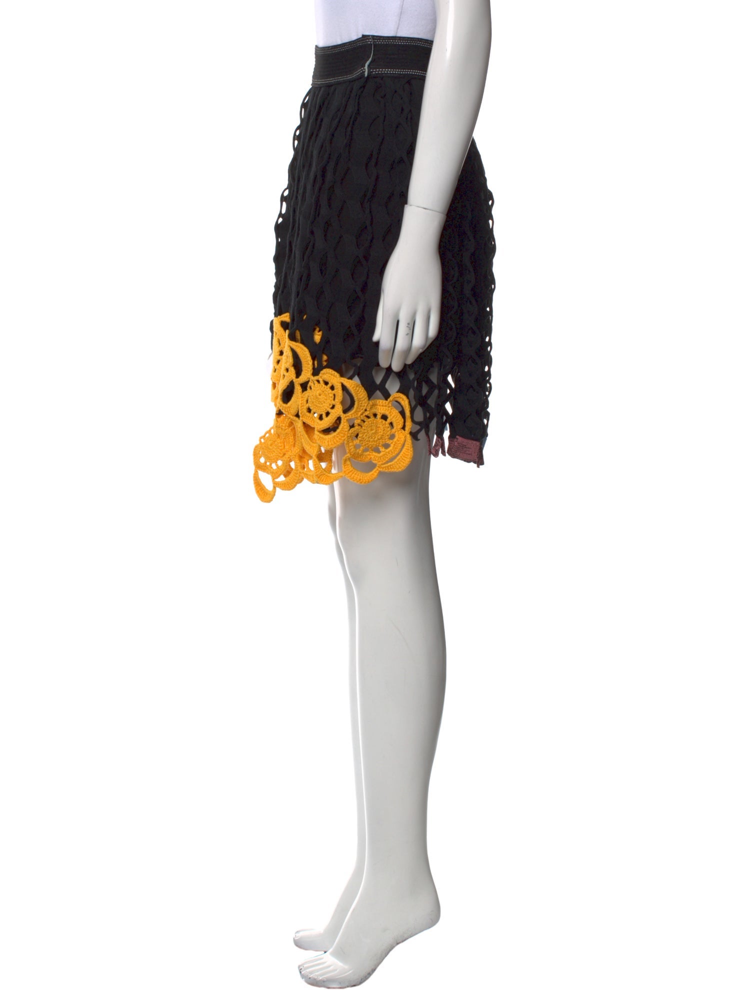 Christian Dior Patterned Knee-Length Skirt