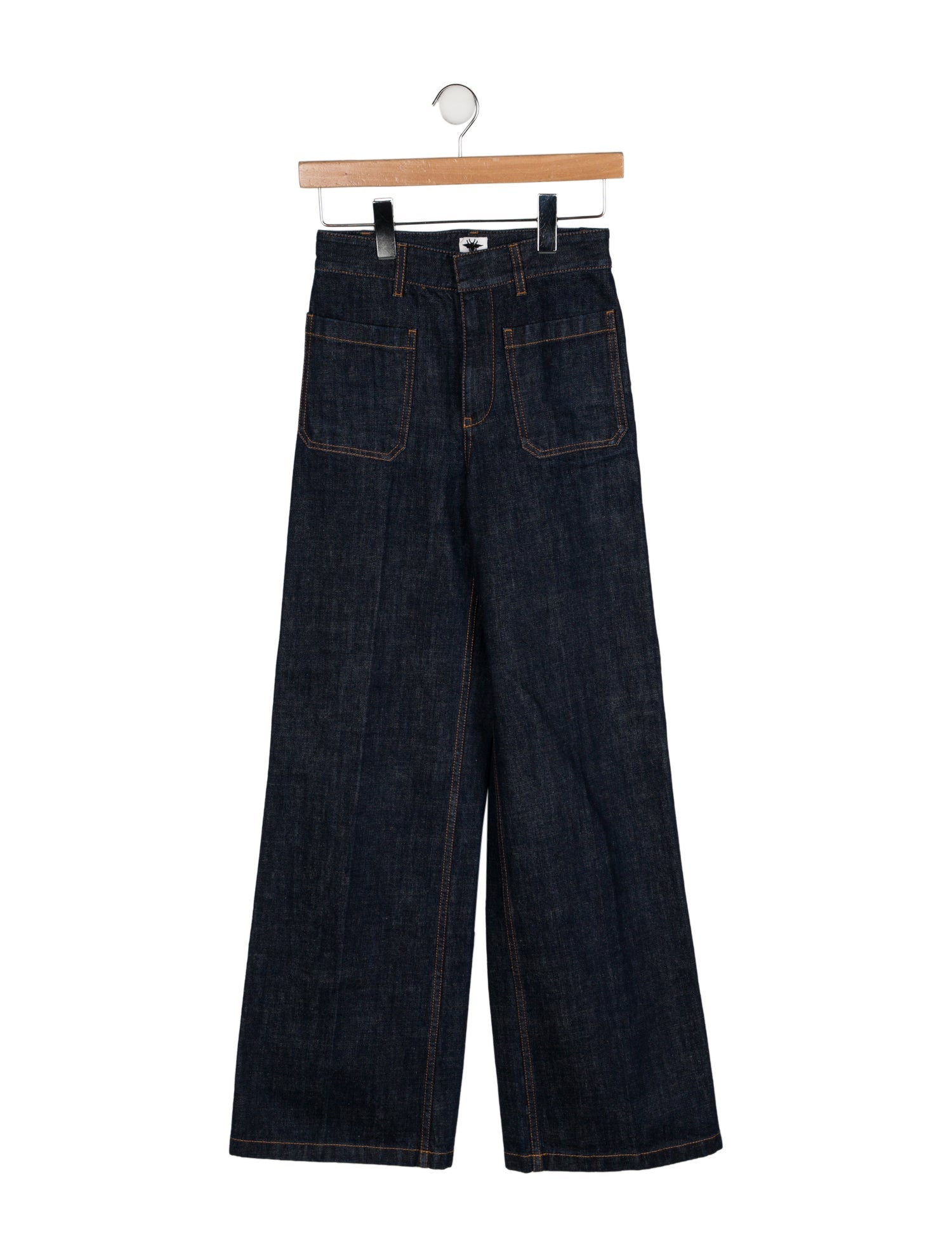 Christian Dior High-Rise Wide Leg Jeans
