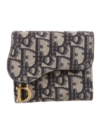 Christian Dior 2020 Saddle Compact Compact Wallet