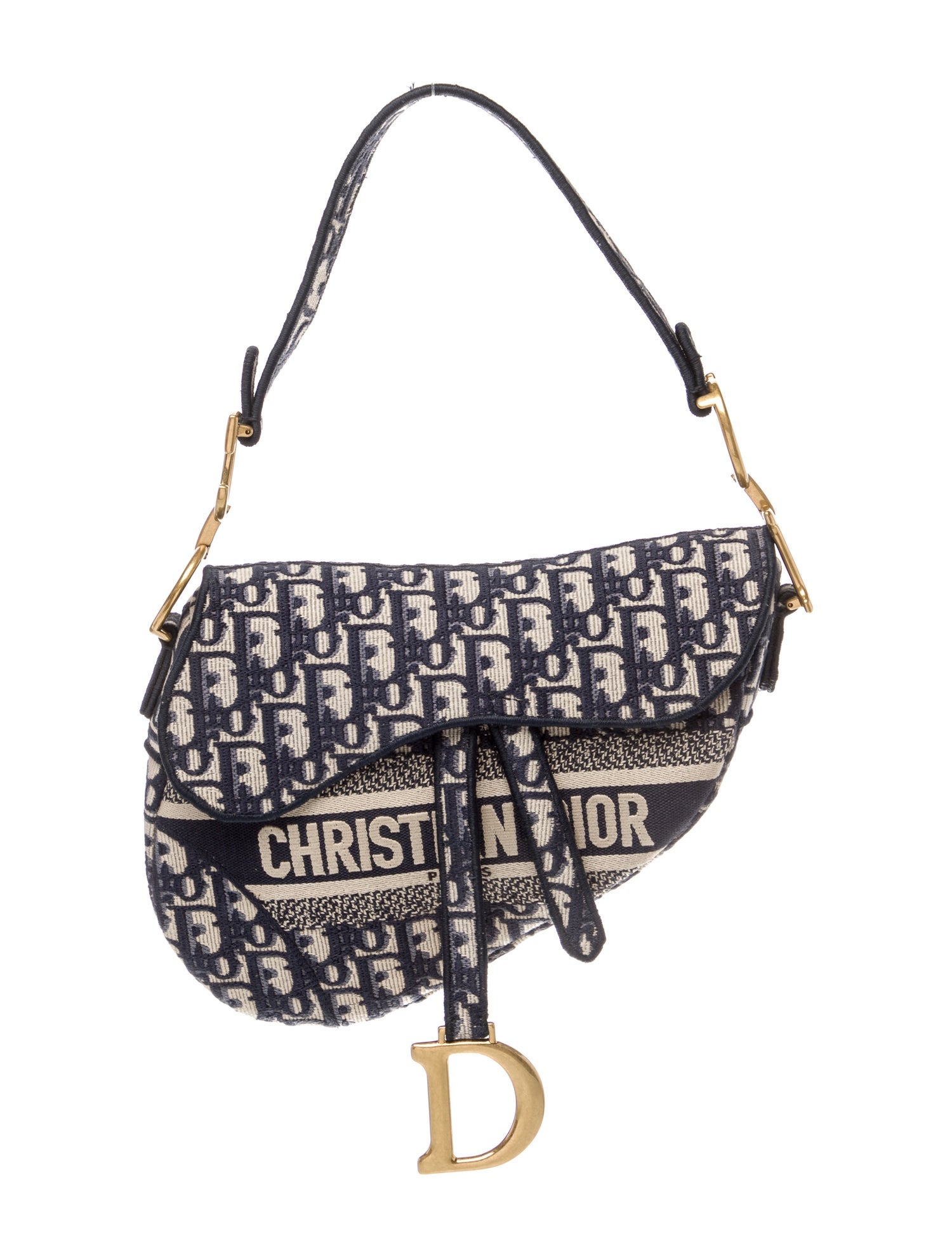 Christian Dior Oblique Jacquard Oblique Saddle