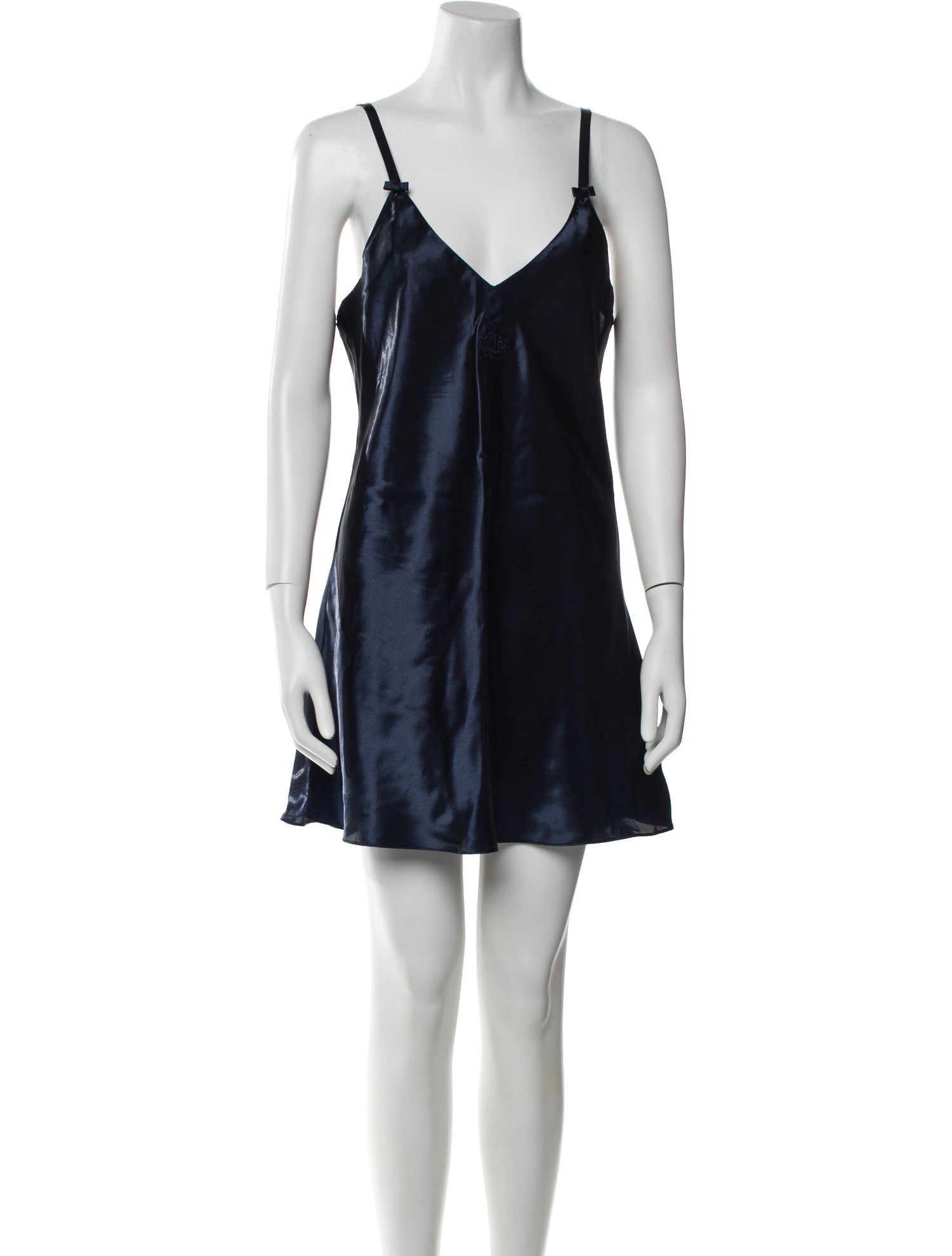 Christian Dior V-Neck Mini Dress