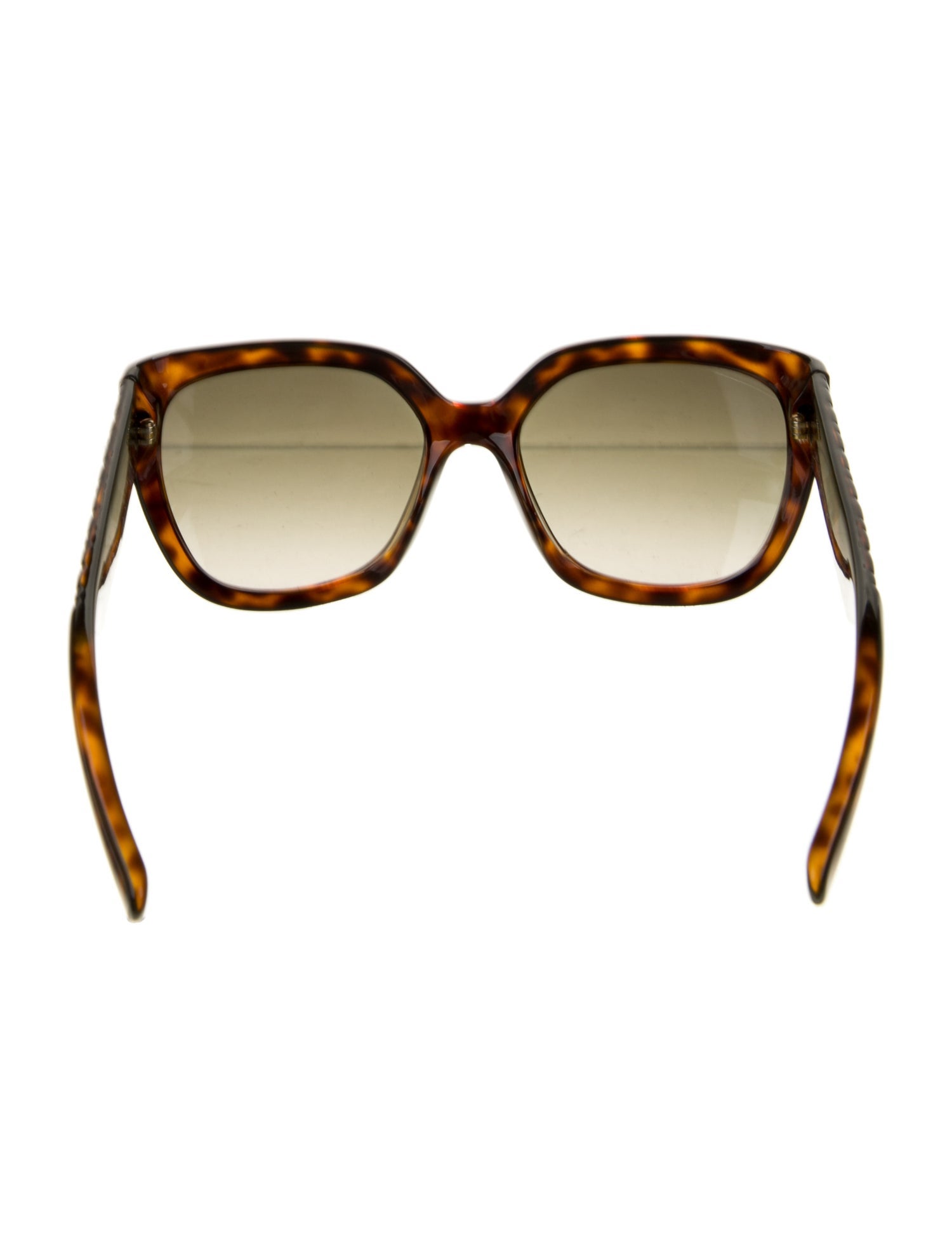 Christian Dior Cannage Pattern Oversize Sunglasses