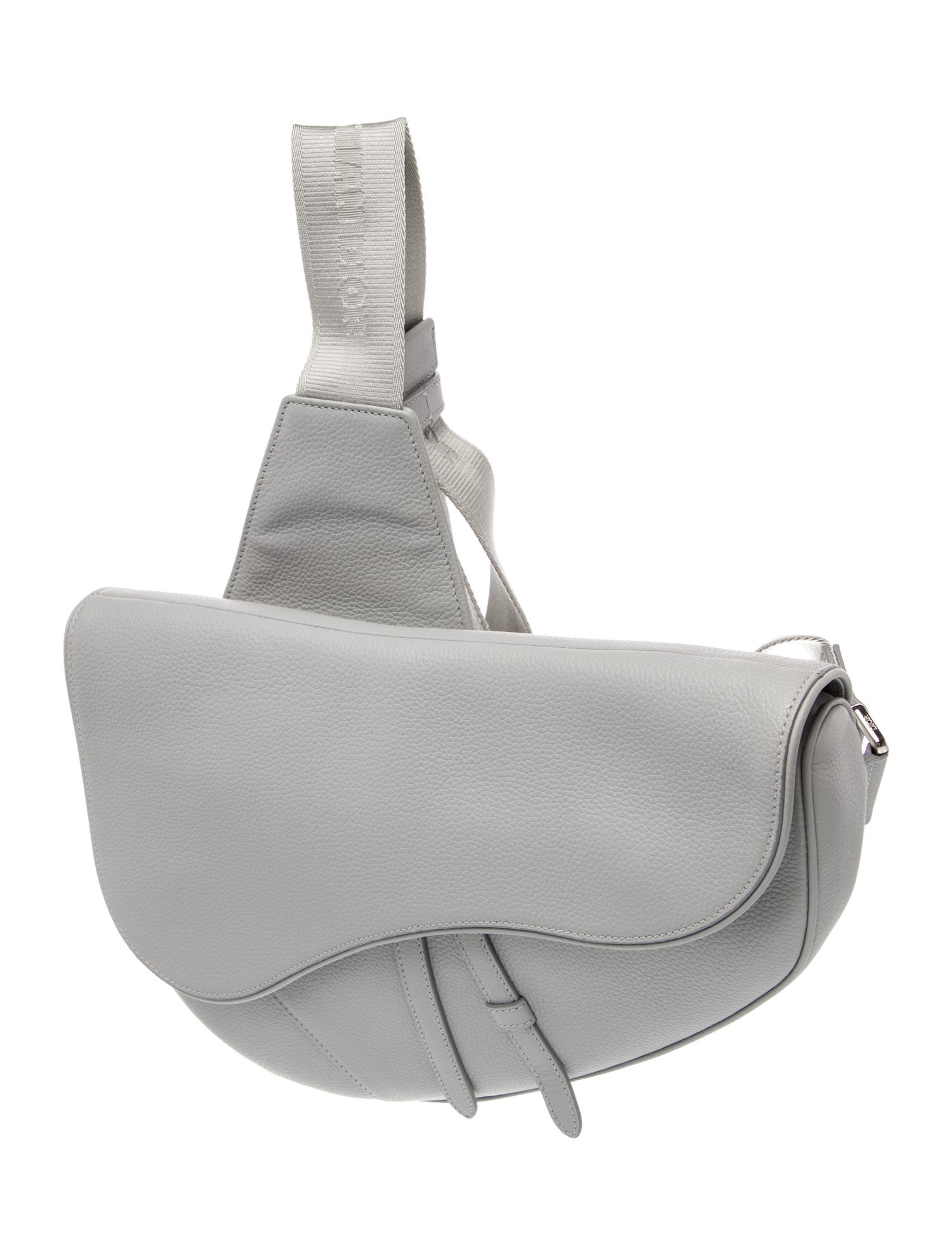 Christian Dior Leather Saddle Bag Sling