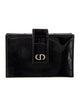 Christian Dior 30 Montaigne 5 Gusset Card Holder Patent Leather Wallet