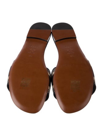 Christian Dior Canvas Printed Flats