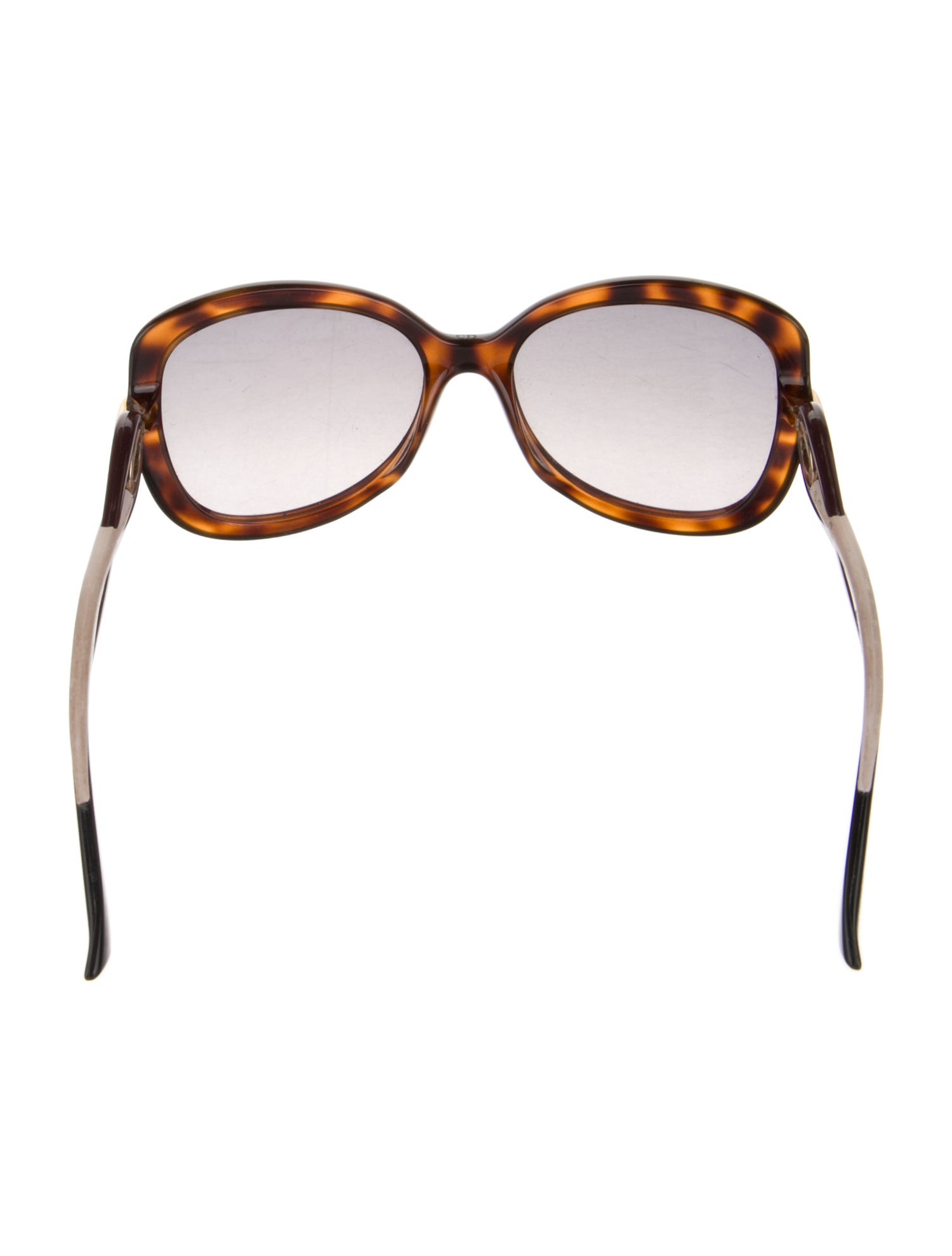 Christian Dior Cannage Pattern Oversize Sunglasses