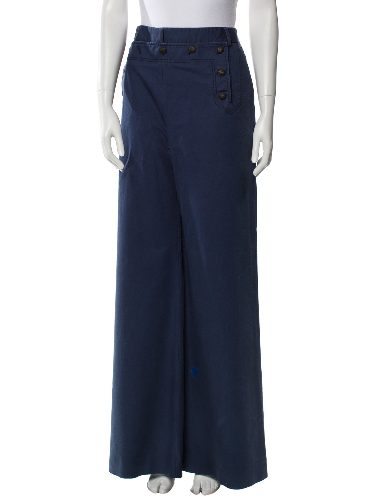 Christian Dior Wool Wide Leg Pants