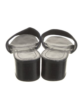 Christian Dior Canvas Printed Slides