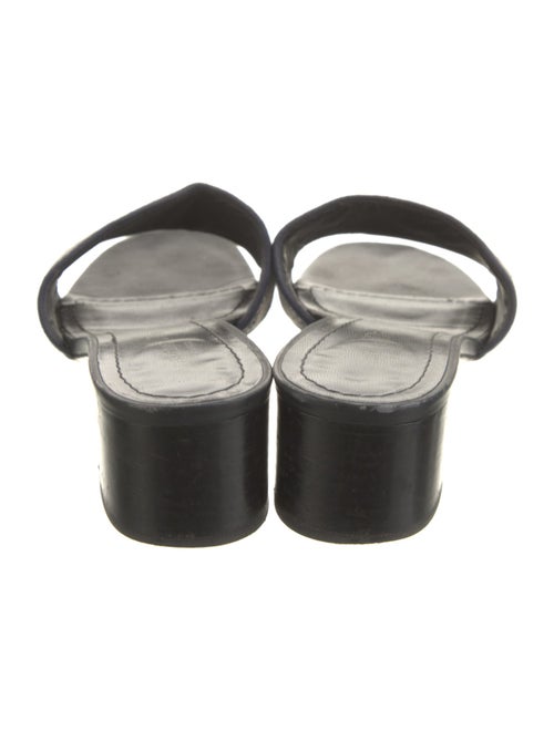 Christian Dior Canvas Printed Slides