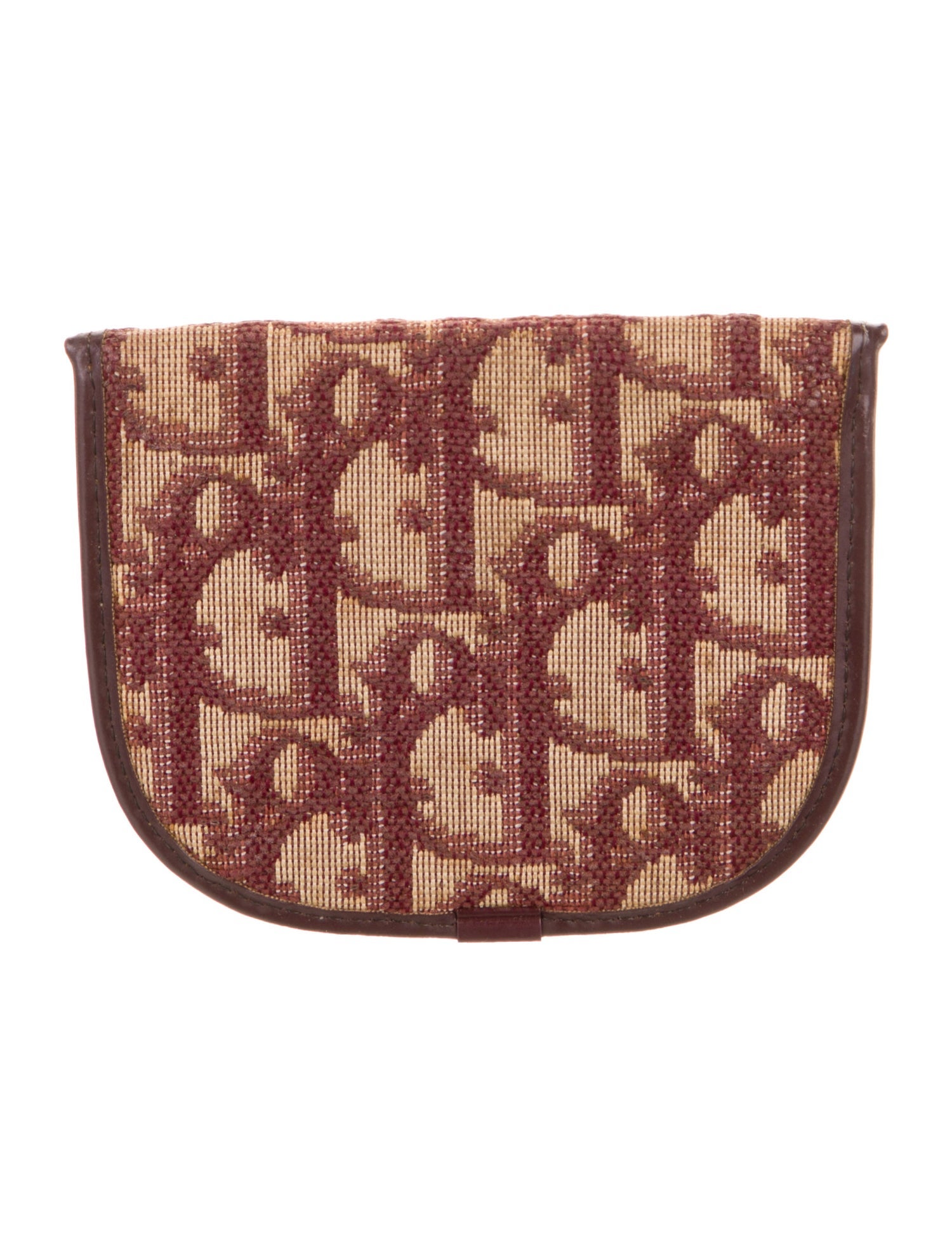 Christian Dior Vintage Diorissimo Pattern Wallet