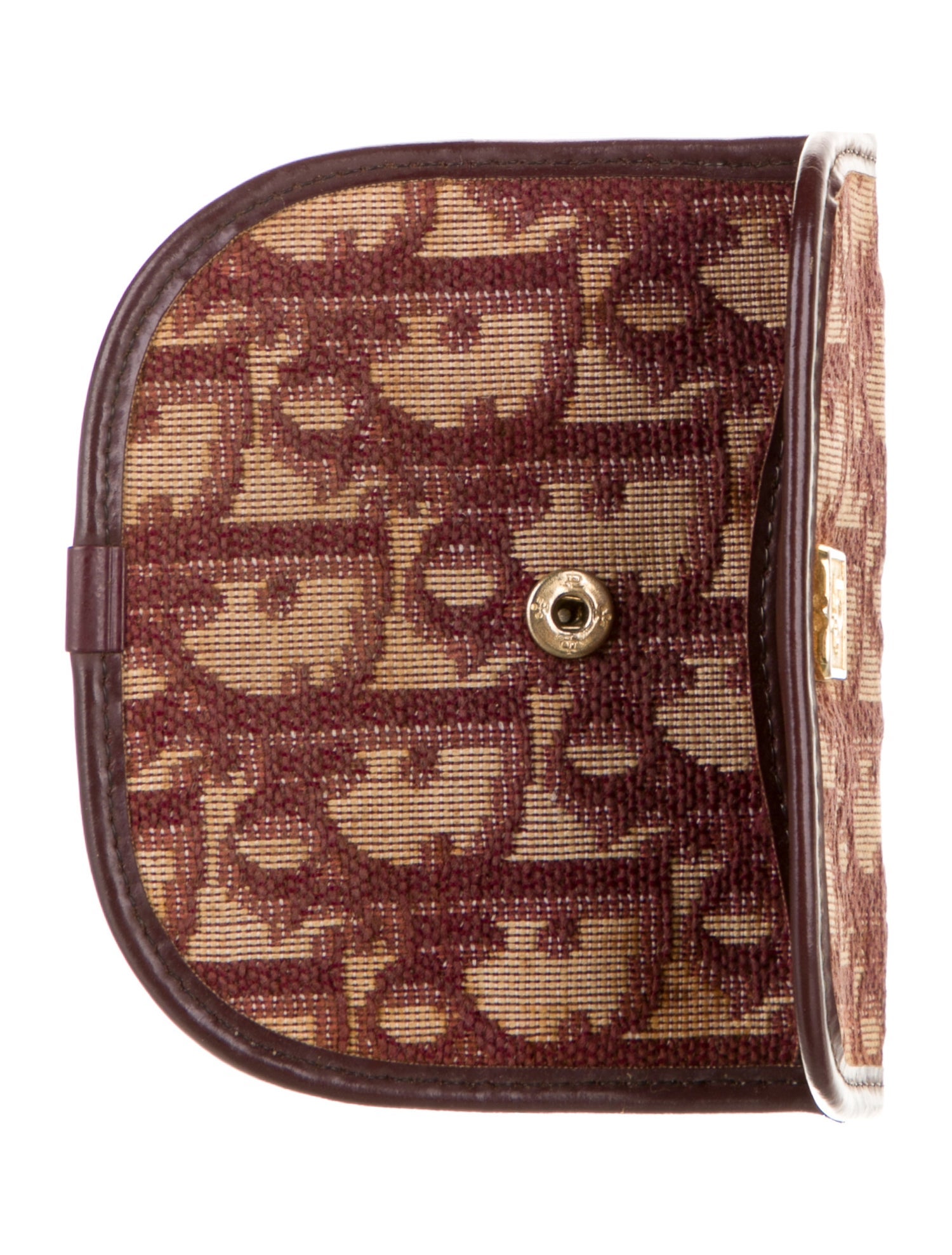Christian Dior Vintage Diorissimo Pattern Wallet