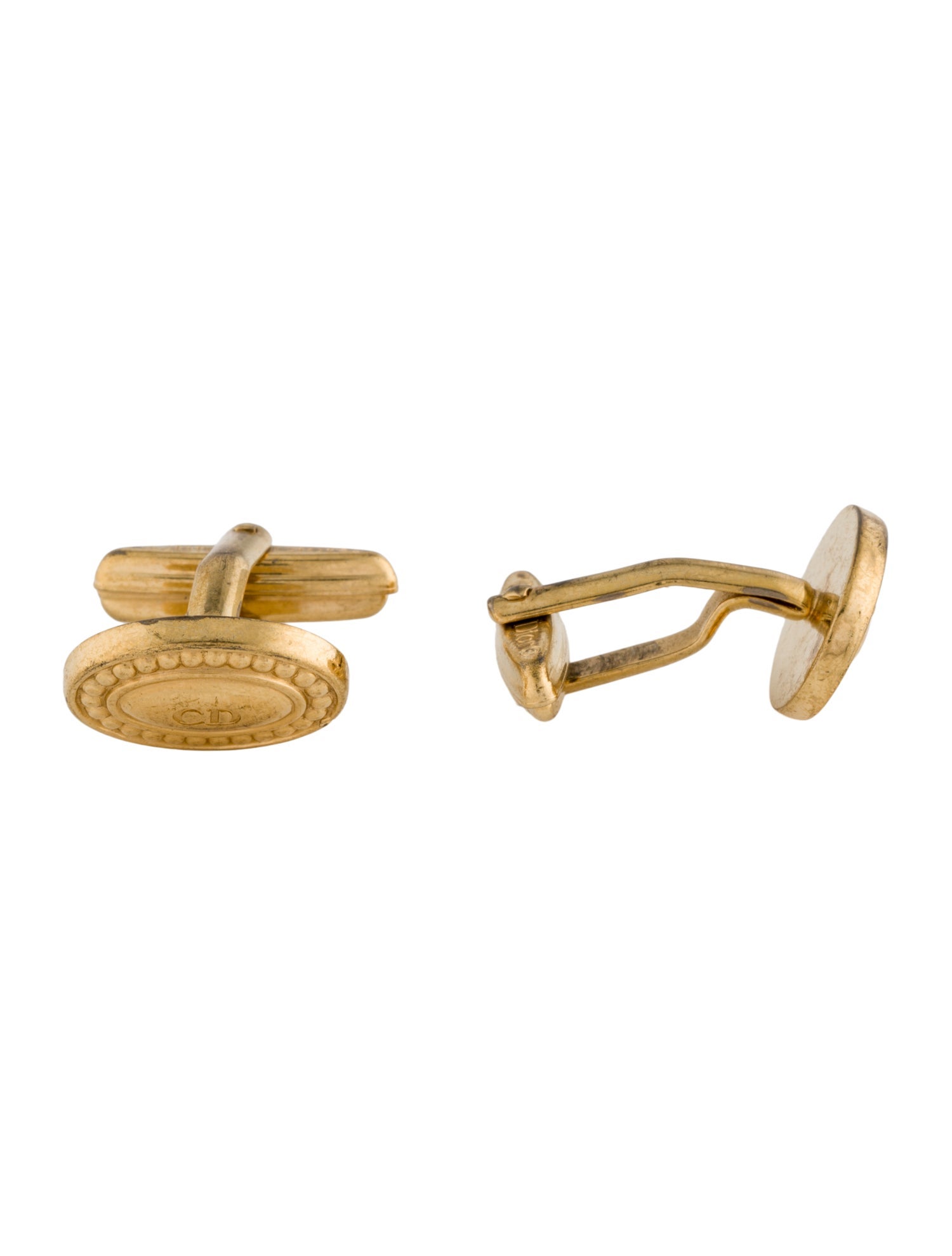 Christian Dior Vintage CD Cufflinks