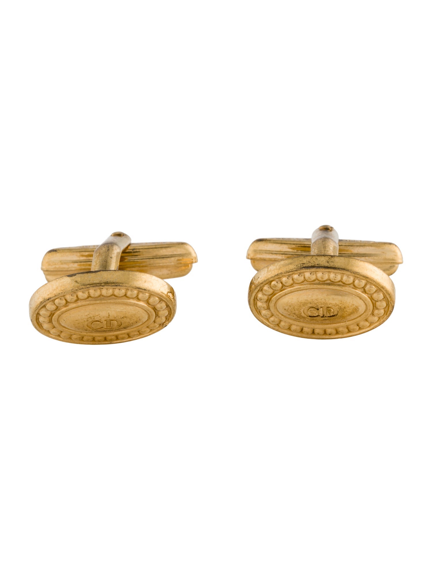Christian Dior Vintage CD Cufflinks