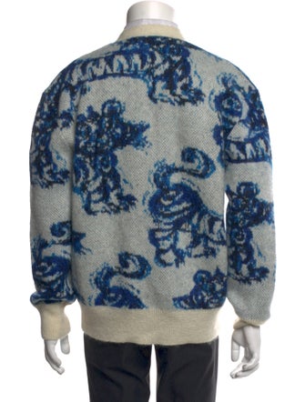 DIOR x Kenny Scharf 2022 Mohair Cardigan