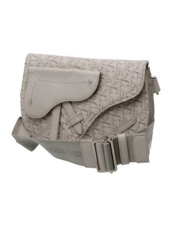 DIOR MEN Jacquard Belt Bag