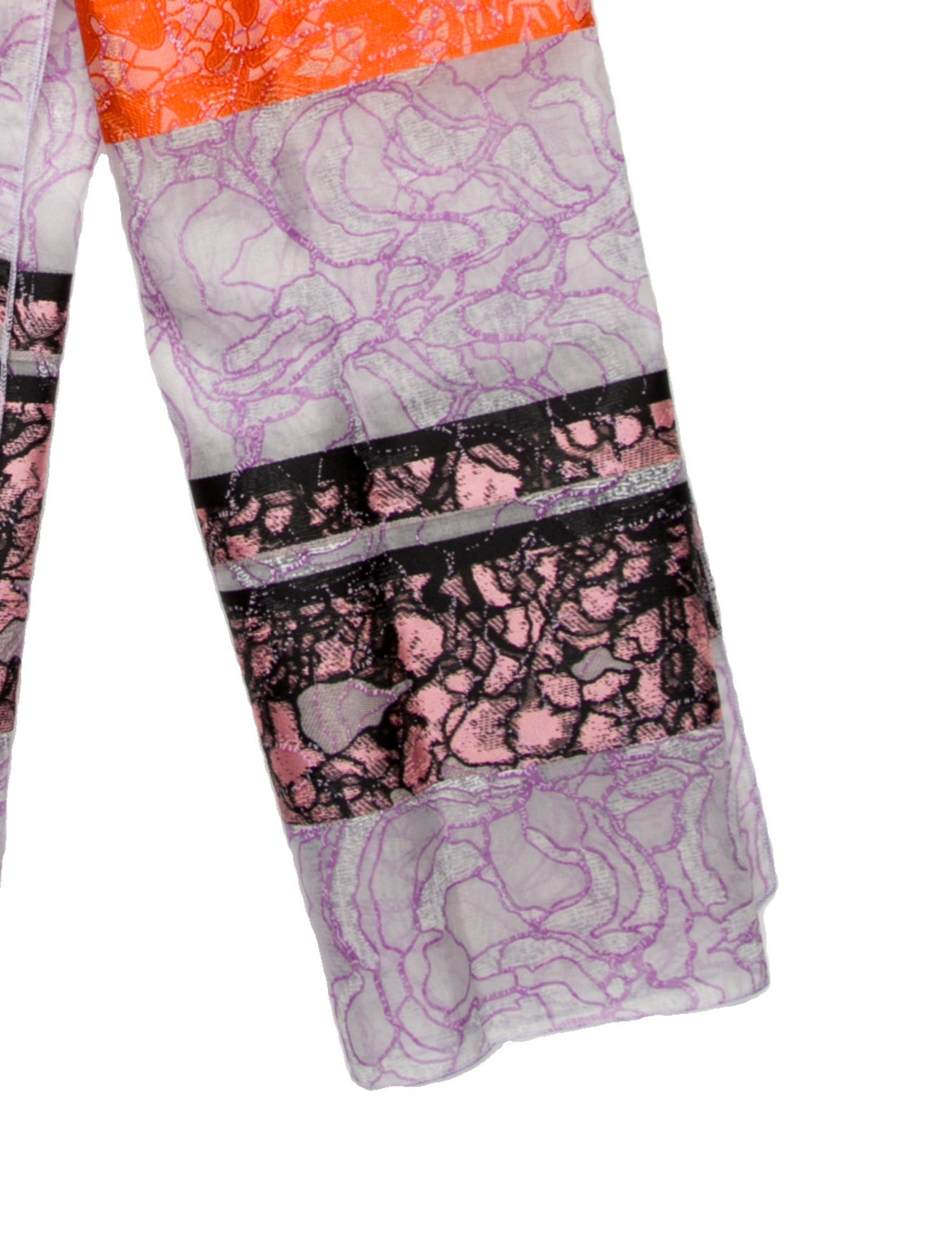 Christian Dior Silk Paisley Print Scarf