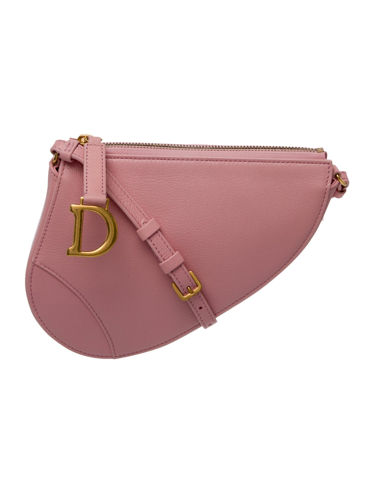 Christian Dior Leather Saddle Rodeo Pouch 2023