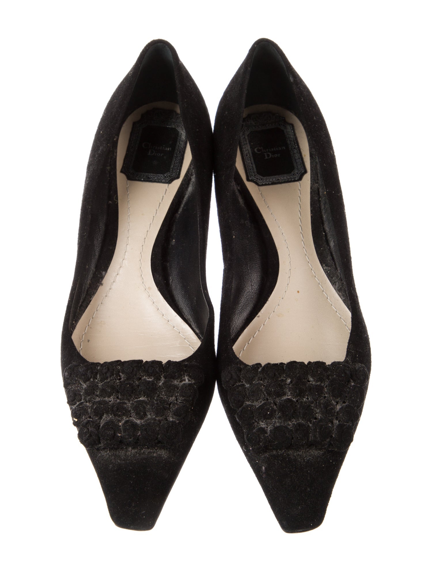 Christian Dior Suede Pumps