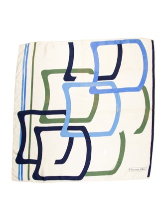 Christian Dior Silk Printed Scarf