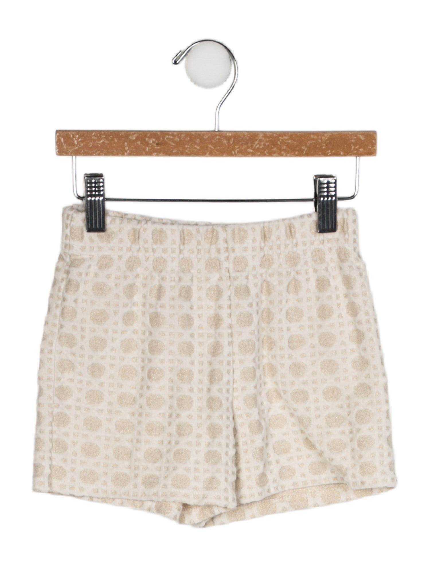Christian Dior Kids' Cannage Mini Shorts