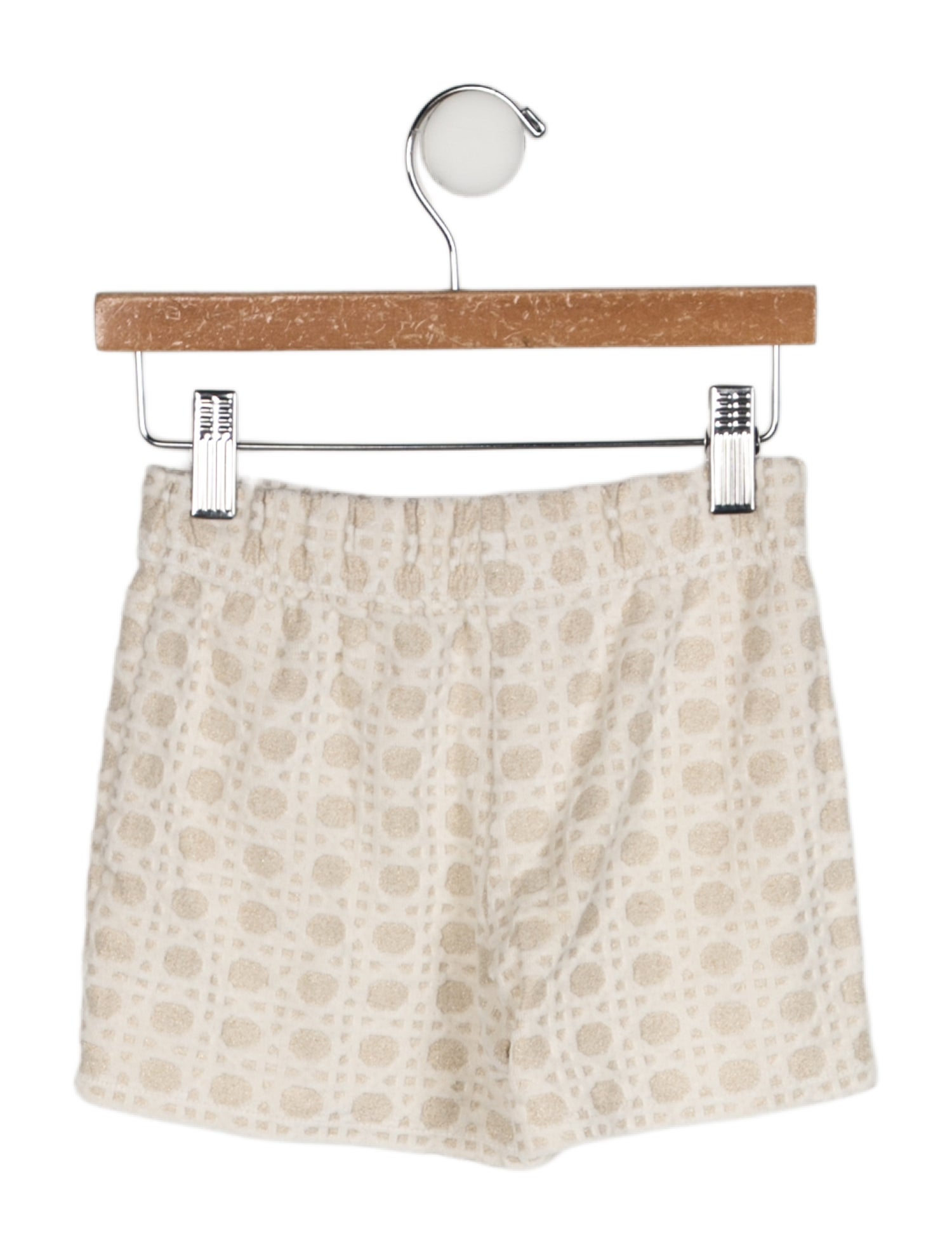 Christian Dior Kids' Cannage Mini Shorts