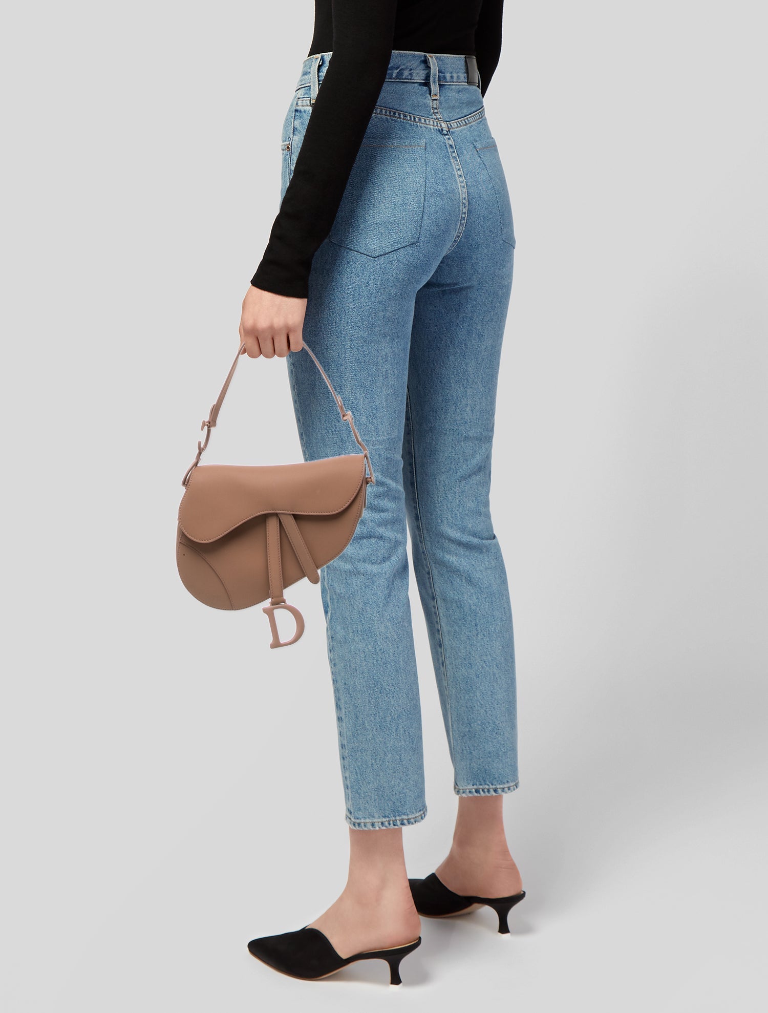 Christian Dior Leather Saddle