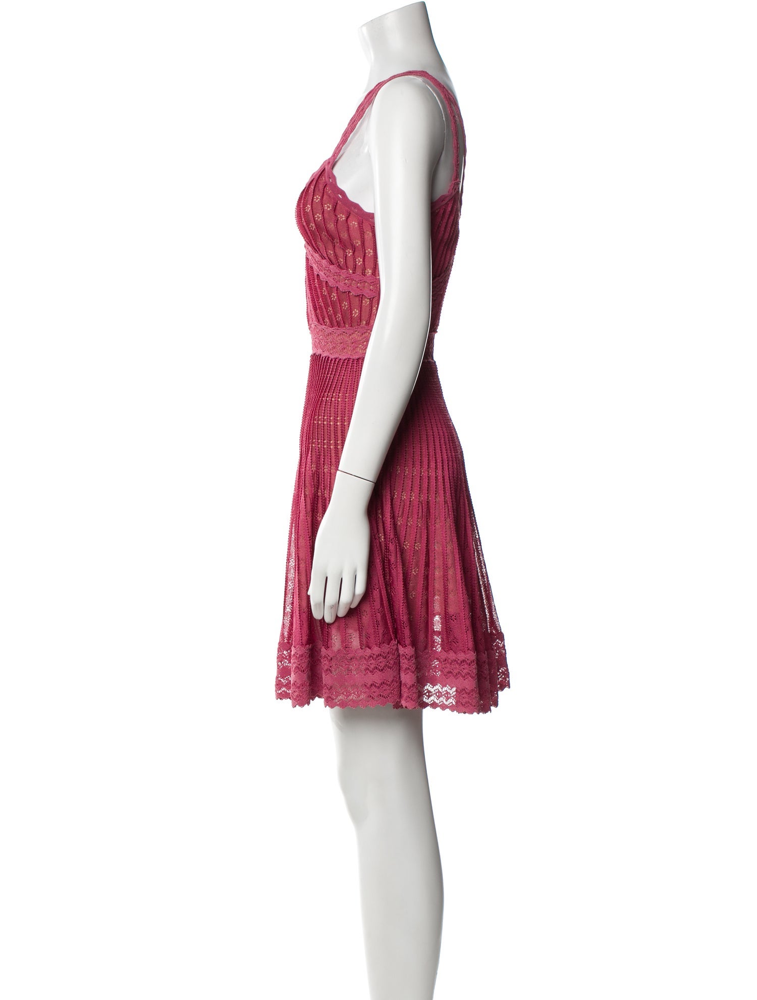 Christian Dior V-Neck Mini Dress