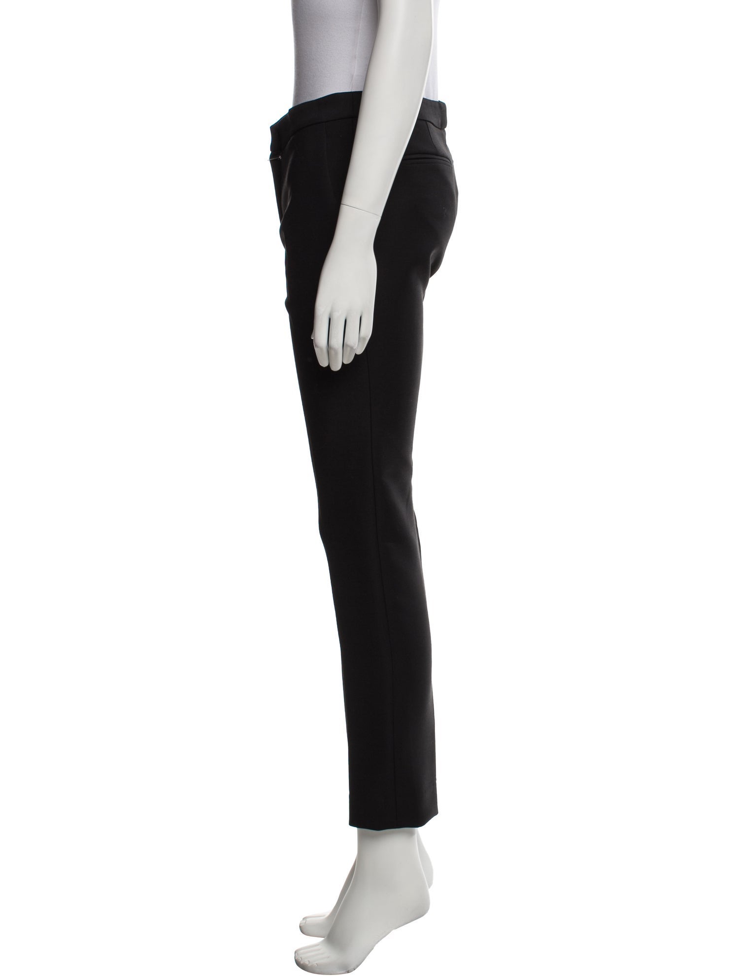Christian Dior Virgin Wool Straight Leg Pants
