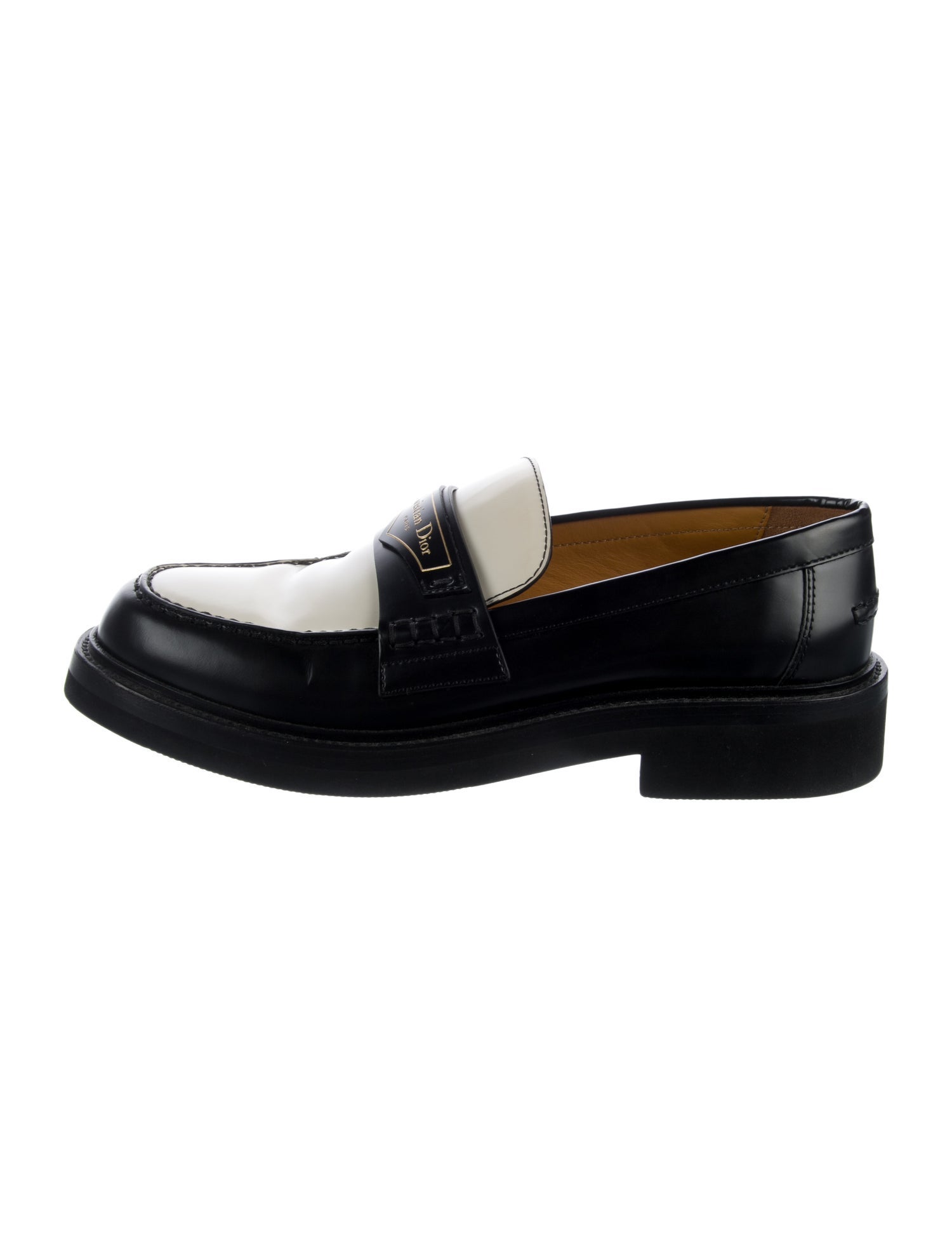 Christian Dior Leather Loafers