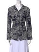 Christian Dior 2021 Silk Button-Up Top