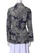 Christian Dior 2021 Silk Button-Up Top