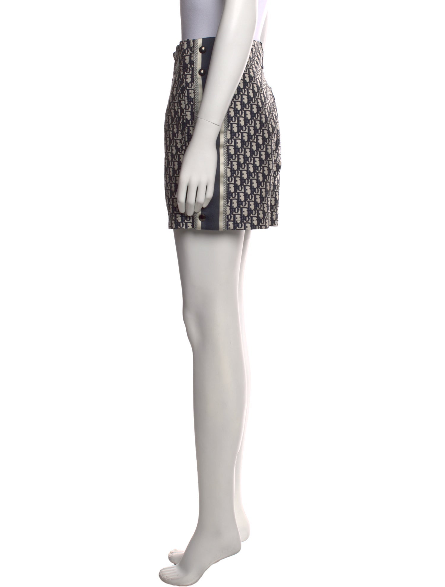 Christian Dior Printed Mini Shorts