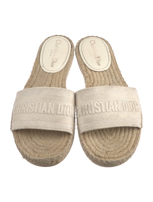 Christian Dior Canvas Espadrilles
