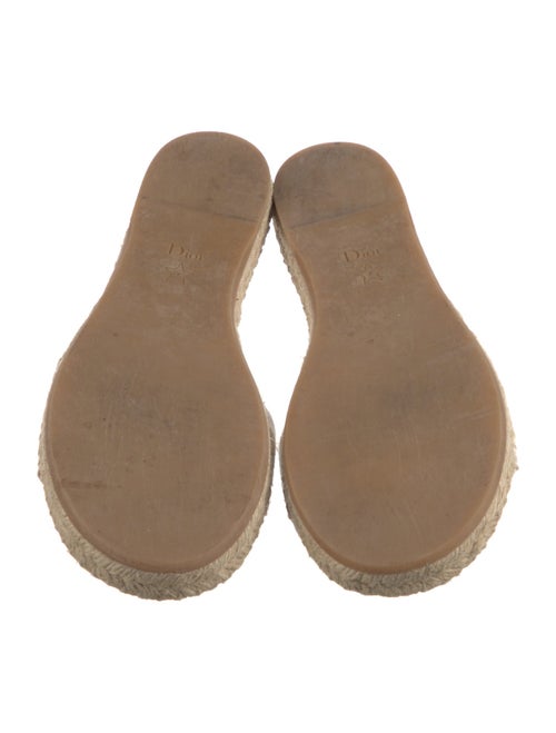Christian Dior Canvas Espadrilles