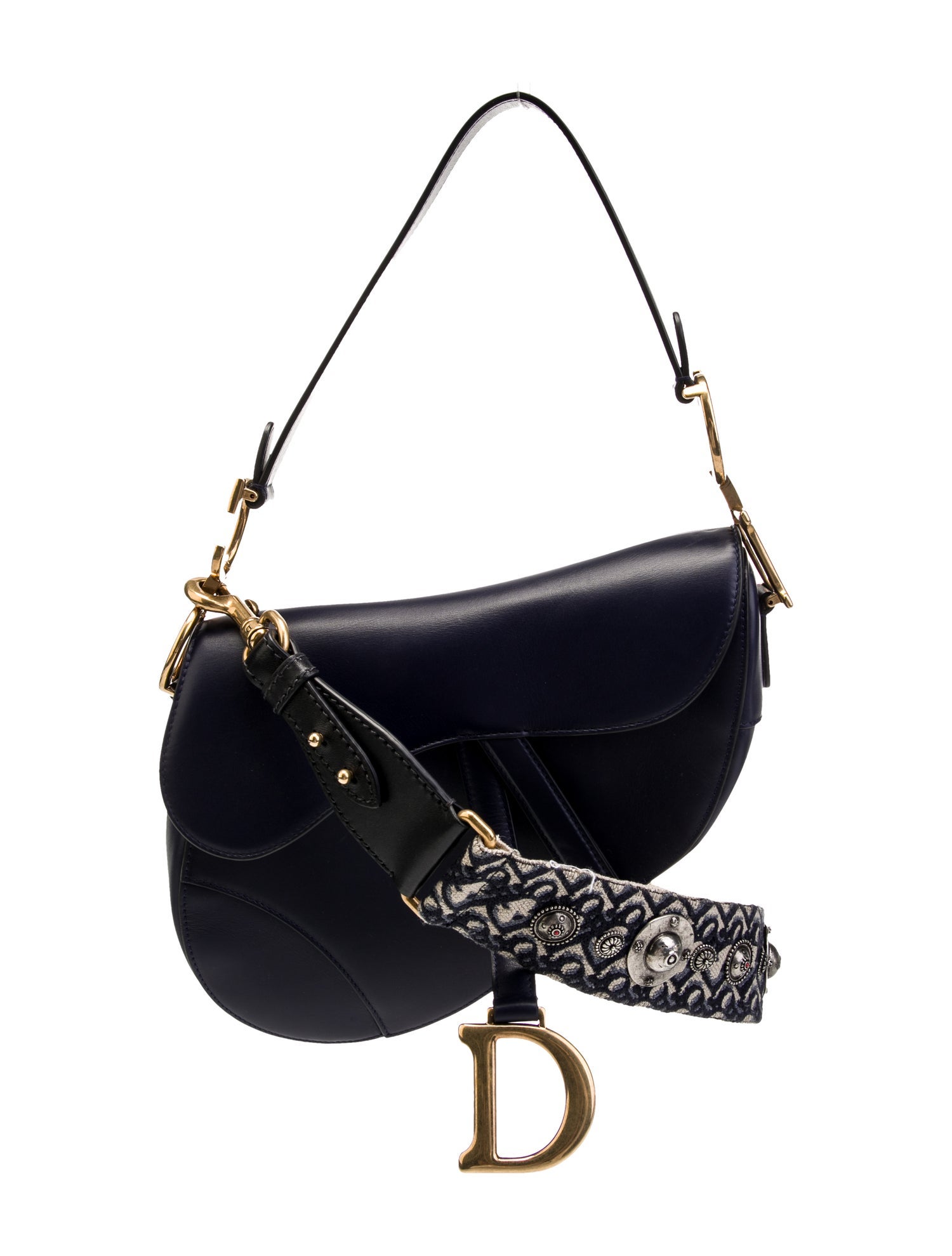 Christian Dior Leather Saddle