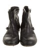 Christian Dior Cannage Pattern Leather Moto Boots