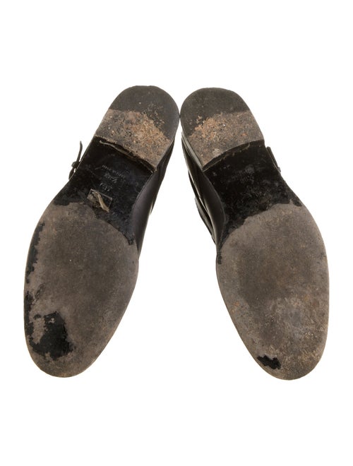 Christian Dior Cannage Pattern Leather Moto Boots