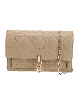 Christian Dior Cannage My Dior Daily Pouch with Chain 2022