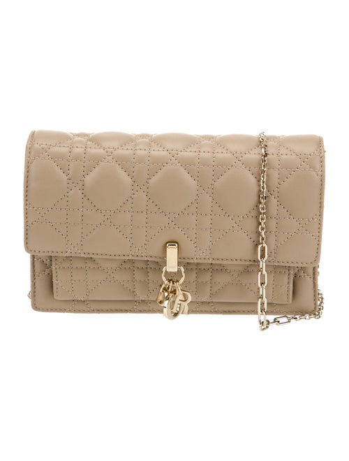 Christian Dior Cannage My Dior Daily Pouch with Chain 2022