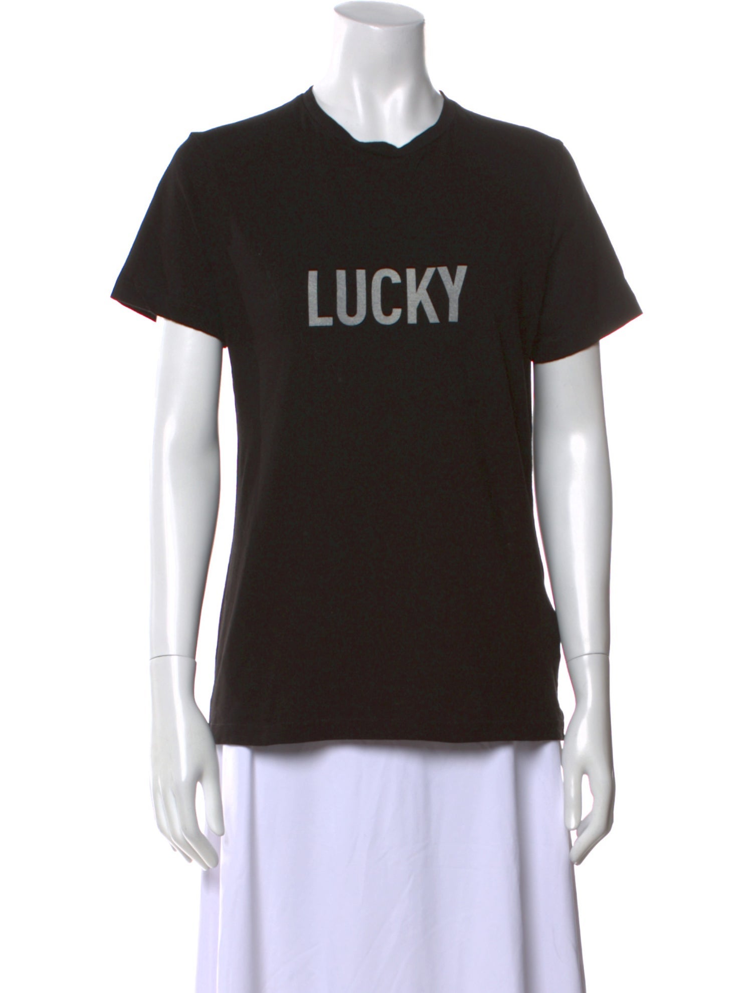 Christian Dior Graphic Print Crew Neck T-Shirt